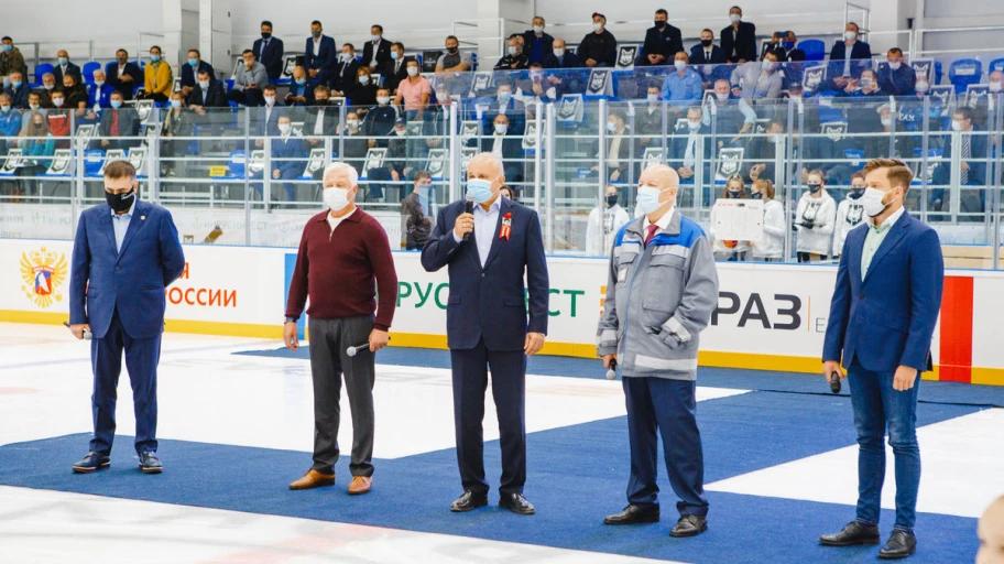 Открытие ледового дворца «Кузнецкий лёд»